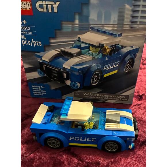 LEGO City Police Car Toy 60312 Officer Minifigure Car Chase Gift 5+ Years - Picture 6 of 8